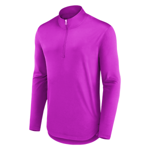 Custom Logo Men Sports Pullover Half Zip Shirt Breathable Fitness Wear Supplier - Product Image 3