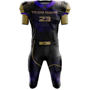 High Quality Polyester American Football Uniform for Youth Customized Sports Team Wear Sublimation American Football Uniform - Product Image 6