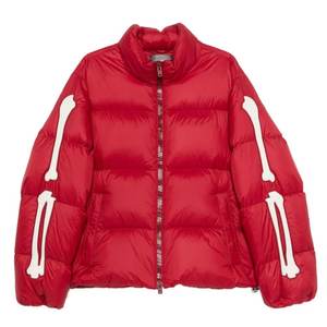 Chaquetas Acolchadas Impermeables Formales de Alta Calidad para Hombre, Color Rojo Brillante, Diseño Personalizado, Cierre de Cremallera, Ropa de Abrigo Moderna - Product Image 1