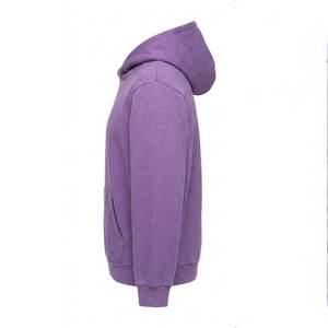 Sweat à capuche léger en coton tricoté 340 GSM pour homme, coupe classique, couleur unie, avec cordon de serrage, sans doublure, idéal pour l'hiver – Collection GYM Active - Product Image 2