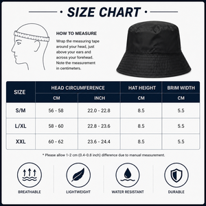 Chapeau Bob Unisexe en Polyester à Imprimé Animal Jaune pour la Pêche, le Ski et les Activités de Plein Air Toutes Saisons - Product Image 4