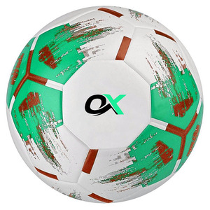 ลูกฟุตบอลคุณภาพสูงขนาดมาตรฐานเบอร์ 5 จาก Oxva Industries ผลิตจาก PVC น้ำหนักเบา ทนทาน เย็บด้วยมือ สำหรับขายส่ง - Product Image 4