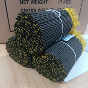 Incienso Negro en Barra para Uso Religioso y Doméstico de 8, 9, 10, 11 y 19 Pulgadas con Base Amarilla o Natural - Product Image 5