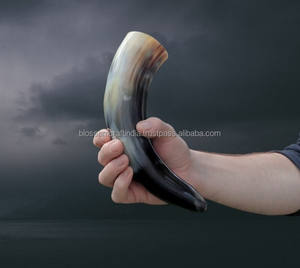 Cuerno Vikingo de Alta Calidad para Beber, Cuerno de Buey, Vaca o Búfalo, Decoración Única para el Hogar, Regalo Coleccionable - Product Image 1