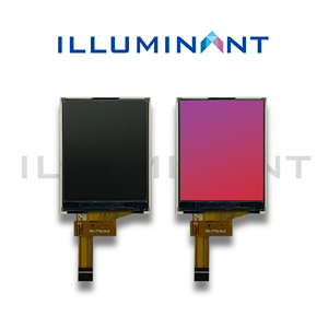 Écran LCD TFT 1,77 pouce 128x160 avec pilote ST7735S, interface SPI 4 fils, 200 nits, marque BOE, écran TN, rétroéclairage LED, structure COG - Product Image 3