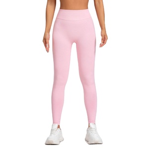 กางเกงเลกกิ้งออกกำลังกายระบายอากาศสำหรับผู้หญิงกางเกงฟิตเนสกางเกงรัดรูปยกก้นชุดเล่นโยคะ - Product Image 1