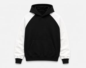 Conjunto de Sudadera con Capucha y Pantalones Deportivos al por Mayor, Bicolor, 100% Algodón, Chándal para Hombre con Bolsillo Canguro, Traje Deportivo de Invierno para Gimnasio - Product Image 4