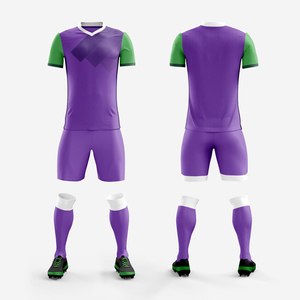 ชุดยูนิฟอร์มฟุตบอลชายสั่งทำพิเศษ พิมพ์ลายแบบ Sublimation เสื้อฟุตบอลแขนสั้น โพลีเอสเตอร์ ผู้ผลิตจากปากีสถาน - Product Image 2