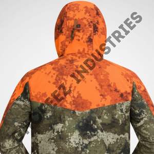Veste de chasse isolante pour temps froid, 100% polyester, tissu silencieux, camouflage, avec plusieurs poches pour le froid extrême - Product Image 5