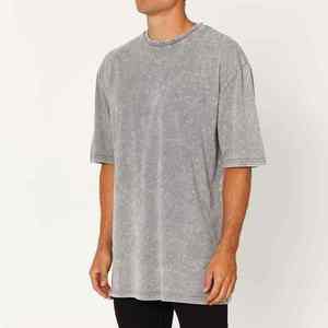Men Acid Washed T Shirts High Quality Acid Washed T Shirts 2026 - Product Image 1