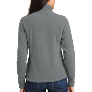 Chaqueta de Forro Polar para Mujer, Cierre de Cremallera, Color Sólido, Ligera, Corte Regular, Ropa de Otoño para Exteriores, Material de Poliéster, con Bolsillos - Product Image 3