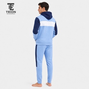 Survêtement léger à capuche personnalisé avec logo pour homme, combinaison vierge pour la course et le jogging, vêtements de sport, ensembles de survêtements - Product Image 3