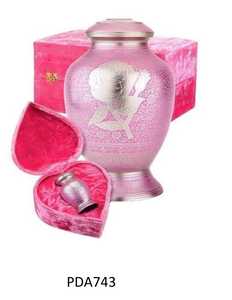 Urna Funeraria de Rosas para Cenizas Humanas, Urna de Rosas Hecha a Mano para Cenizas de Hombres y Mujeres, Urna Conmemorativa Decorativa con Caja de Terciopelo - Product Image 4