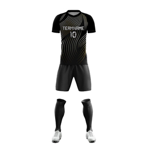 Ventes chaudes, uniformes de football de haute qualité à manches longues, unisexes, pour adultes, maillots de football, design imprimé par sublimation, service OEM, tailles plus grandes - Product Image 4