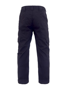 Pantalones FR para Hombre, de Pana de Peso Medio, Resistentes al Fuego, Pantalones de Trabajo con Bolsillos, Certificados para Soldadura, Cintura Elástica, Corte Recto, Bordados - Product Image 3
