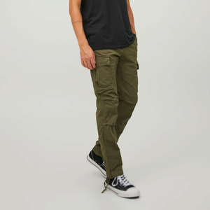 Pantalones Cargo Cómodos, Casuales, Modernos, Rectos, Transpirables, Ligeros, con Costuras Reforzadas, Múltiples Bolsillos y Cintura Ajustable - Product Image 3