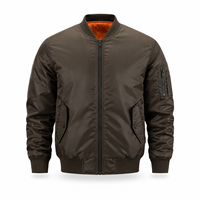 Blouson bomber pour homme |   Veste de sport décontractée personnalisée |   Veste coupe-vent légère |   Vêtements OEM en gros