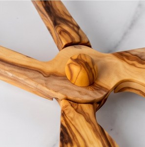 Pince à servir des aliments en bois de mangue avec un design supérieur parfait pour la maison ustensiles de cuisine mariage restaurant grande quantité fournitures outils - Product Image 5