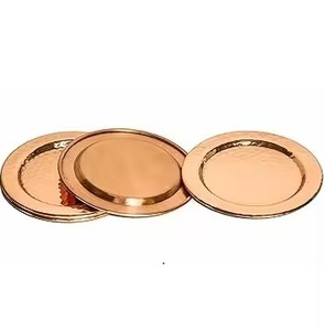 Ensemble de sous-verres décoratifs en métal faits à la main pour la protection des tasses et la mise en valeur de la table de cuisine - Product Image 4
