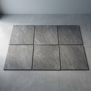 Baldosas de Porcelana Vistaar OEM Rectified Hammer Stone Nero R11 Semi-Mate de 20 mm de Espesor, 600x600 mm, para Exteriores, Resistentes y Antideslizantes - Product Image 5