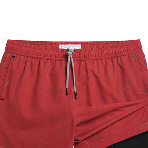 Shorts de basketball personnalisés pour hommes – Sportifs, respirants, séchage rapide, en toile, avec cordon de serrage, motif uni, écologiques et tendance - Product Image 6