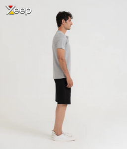 XEEP Customize Lightweight Solid Casual Men <b>Shorts</b> High Quality Quick Dry Breathable Drawstring Knitted Front High OEM Service - Product Image 1