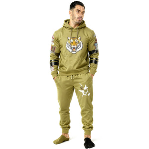 Mens Airport Lounge Tracksuit Hooded Top And <b>Pants</b> Set Designed For Travel Comfort And Relaxed Style Daily Wear - Product Image 3