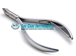 Pince à cuticules professionnelle à ressort unique, légère, fabriquée en acier inoxydable de haute qualité par Life Care Instr. - Product Image 6