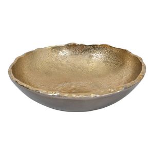 Tazón de Servir de Aluminio Resistente al Calor, de Lujo, Hecho a Mano, con Acabado Dorado Premium, para Frutas, Nueces, Fiestas, Decoración de Bodas, Gran Venta - Product Image 4