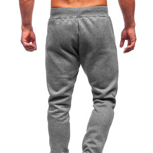 Pantalon de jogging décontracté en toile pour homme, coupe slim, poches zippées, bas étroit, en coton premium léger et élastique - Product Image 5