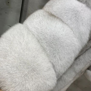 Abrigo de Invierno Personalizado con Logotipo, Ecológico, de Lana Gruesa, con Imitación de Piel de Zorro, Talla Grande, Cuello Alto, Bolsillos Laterales y Cremallera para Hombre - Product Image 4