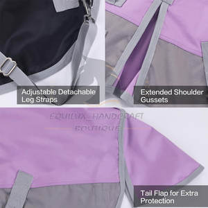 Couvertures pour chevaux de dressage à prix abordable, services OEM, nouveaux modèles, haute qualité, faible MOQ - Product Image 4