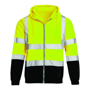Veste de travail réfléchissante haute visibilité, vêtements de sécurité pour les travaux industriels, la construction et les équipes routières - Product Image 4