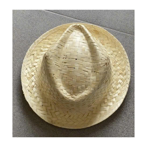 Sombrero de Paja Natural Hecho a Mano en Vietnam, Transpirable, para Playa, Viajes, Vacaciones, Accesorio de Moda - Product Image 1