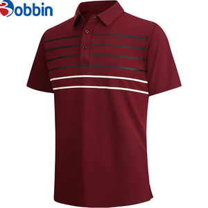 Colección de Verano, Nueva Camiseta Polo Moderna para Hombre, con Rayas y Logotipo Bordado Personalizado, Camisetas Polo Casuales para Hombre, Ropa Deportiva - Product Image 3