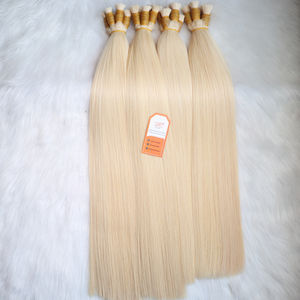 Cheveux humains vierges Remy 100% cuticules intactes, en vrac, 8''- 34'' pour les usines de cheveux russes - Product Image 3