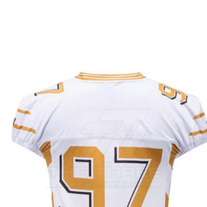 Jersey de Fútbol Americano Personalizado de Alta Calidad con Costuras Resistentes, Tejido Transpirable y Absorbente de Humedad, Diseño Ecológico - Product Image 6