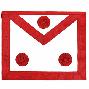 Embroidered Religious Cross <b>Badge</b> With Flowers And Sunburst Design Red And White Fabric <b>Sew</b>-<b>On</b> Classical Style - Product Image 4