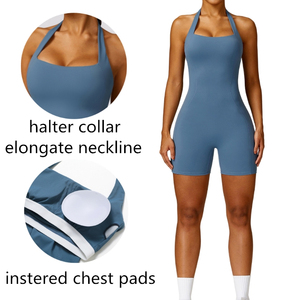 Combinaisons personnalisées pour femmes Combinaisons moulantes Sexy pour femmes Vêtements de sport Combinaisons pour femmes - Product Image 2