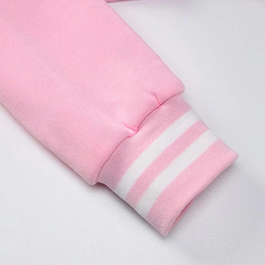 Veste universitaire d'hiver pour femmes, respirante, imperméable, en peau de mouton et tissu de coton, service OEM, couleurs personnalisées - Product Image 5