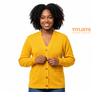 Ajoutez vos logos et lettres personnalisés de haute qualité à col en V Sigma Gama Roha, logos d'universités, cardigans et pulls tricotés - Product Image 4