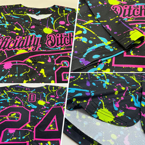 High Quality Custom Wholesale Polyester Team Youth Vintage <b>Mesh</b> Embroidery for Mens Sublimation Baseball Jersey - Product Image 6