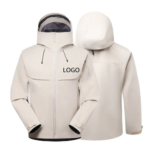 Winter waterproof jacket men Breathable outdoor sportswear Hooded windbreaker for men Standard thickness jacket - Product Image 2