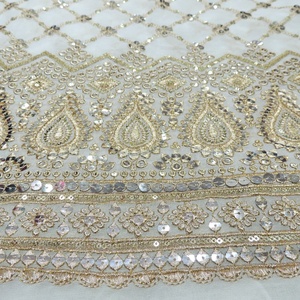 Elegant Cotton Embroidery <b>Fabric</b> for Custom Made Dresses Luxury Gowns Party Wear and Fashion Clothing with OEM Support Available - Product Image 6