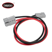 Kabel Konektor Arus Tinggi 50A 8AWG Kabel Daya Baterai 0.3m‑10m Kabel Harness Steker Jantan ke Jantan untuk Baterai Penyimpanan Tenaga Surya RV