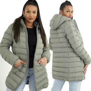 Nouveau design, LOGO personnalisé, manteau d'hiver respirant à capuche de haute qualité, veste pour femmes, veste en duvet - Product Image 6