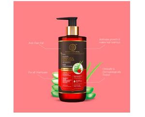 Acondicionador Capilar Khadi Natural Powered Botanics con Hibisco y Aloe Vera 310ml, Anti-Frizz, Mejora el Cabello - Product Image 3