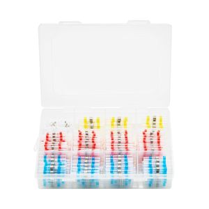Kit de 330 Conectores Termocontraíbles Impermeables, Terminales Eléctricos Aislados, Conectores de Cable Sin Soldadura para Automóviles - Product Image 1