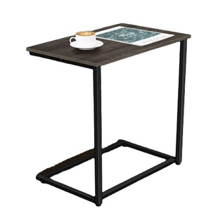 Mesa clásica decorativa para el hogar, muebles cuadrados de Metal y madera, mesa de centro de té y café, para Hotel y sala de estar - Product Image 1