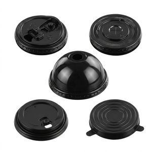 Tapas de Plástico PET Transparentes Desechables de 90/95mm, Tipo Domo y Planas, para Envasado de Bebidas en Vietnam, Gran Venta 2025 - Product Image 1